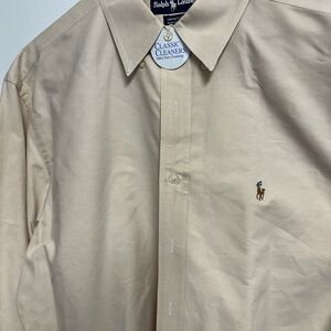 Ralph Lauren Men's Tan Shirt